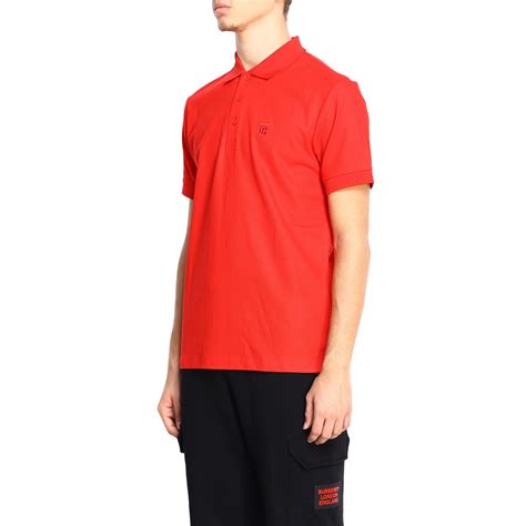 burberry poloshirt damen rot|Burberry.